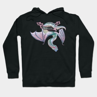 Newton the Flying Snake Bat Hoodie